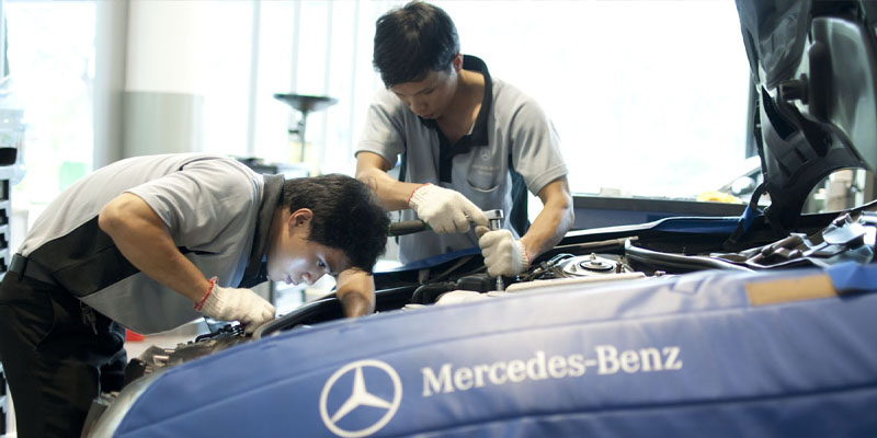 Bảo dưỡng xe Mercedes định kỳ theo tiêu chuẩn